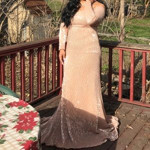 Fashion nova sequin PROM DRESS